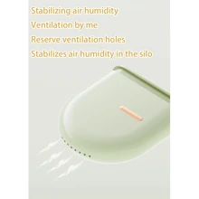 1 pieza Estuche invisible portátil para alineadores, caja de almacenamiento sellada de ABS para retenedores de niños (sin incluir el cepillo de limpieza), soporte para bandejas de ortodoncia amigable para viajes, sin batería requerida - sin accesorios incluidos