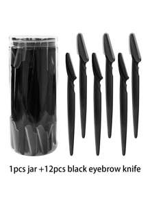 70/24/12/6pcs Set Multicolor Grooming Eyebrow Razor & Shaver Set, Eyebrow Trimmer & Shaver, Exfoliating Dermaplaning Tool, Body Hair Removal Trimmer And Face & Eyebrow Razor Set Long Handle Blade With Precision Cover Women Eyebrow Shaping Tools Suitable For Or Travel Use Multi-Function Eyebrow Trimmer, Sharp Stainless Steel Eyebrow Tools With Cover, For Eyebrow, Lip, Leg Hair & Gentle Effective Removal,Makeup,Cheap,Room Decor,Vanity,Travel,Bedroom,Makeup Accessories,Eyebrow Razor