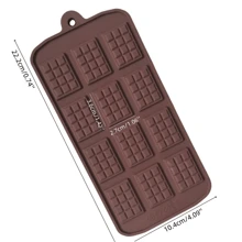 1pc Bubble Silicone Mold, Wax Candle - Chocolate Brown - View 2