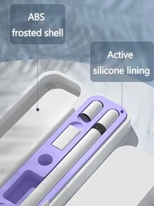 1pc Silicone Sleeve Liner Compatible With Apple Pencil 1st/2nd Generation, Accessory Storage Case (Apple Pencil Not Included) - Multicolor - View 7