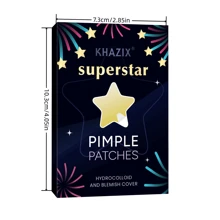 1400片星形祛痘贴，遮盖面部瑕疵，隐形祛痘贴 - 彩色 - 查看 8