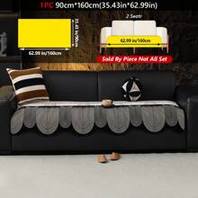 1PC Special-Shaped Leather Sofa Cushion Room Decoration Bedroom Light Luxury Senior Sense Four Seasons General Non-Slip Sofa Cover Can Be Washed Suitable For Living Room Bedroom Office Room Decoration Pet Anti-Dirty Sofa Cushion Couch Cover Sofa Covers Living Room Decor