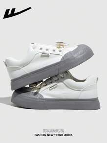 WARRIOR 1 par de zapatillas de lona con cordones WARRIOR para mujer, de estilo casual de baja altura para exteriores, planas, transpirables, de uso para patinaje, ligeras, de moda y cómodas