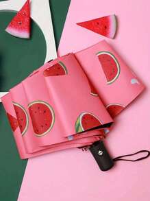 1把便携式旅行伞 时尚水果西瓜自动伞 三折遮阳伞 女士防风伞 旅行伞 夏季降温、沙滩、旅行、春夏精选、伴娘礼物、房间、卧室装饰、沙滩、旅行、男士、女士、度假、可爱小物、母亲节礼物、卧室装饰、花园、厨房装饰、夏季、沙滩、旅行必备、房间装饰、软萌、毕业季 - 預設 - 查看 12