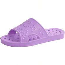 Shevalues Shower Shoes Women With Arch Support Quick Drying Pool Slides Lightweight Beach Sandals With Drain Holes - Purple - View 1