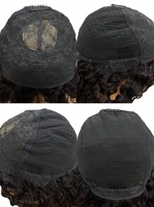 OQ Machine Made Bangs Wigs Afro Curly False Scalp 22-30 Inches Wigs 180% Density Natural Color Natural Hairline Daily Use Cheap For Women - SNatural - View 10