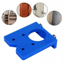 35mm For Kitchen Cabinet Doors Concealed Hinge Hole Jig+Saw Drill Bit Tool Set - Multicolor - View 7