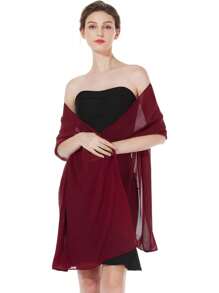 Chiffon Schals, Tücher und Umhänge für Braut, Hochzeitsfeier, Abendkleider und besondere Anlässe