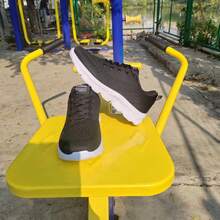2025 New Women Casual Sports Shoes, Soft Outsole Black Mesh Breathable Running Shoes, Suitable For All Seasons