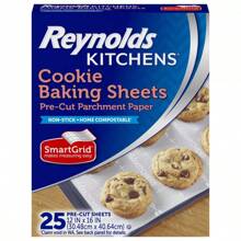 Reynolds Kitchens Cookie Baking Sheets Pre-Cut Parchment Paper - 25ct/33.33 Sq Ft - 1 - View 2