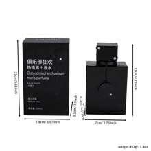 Clubbing Enthusiasm Men's Black Perfume Long-Lasting Scent Southeast Asian New Perfume Boyfriend's Gift Essential Work And Dating Student God Of Men