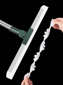 1/2pcs Floor And Wall Wipers Squeegee Broom Floor Scraper Shower Squeegee For Tile Shower Walls Floor Wiper Squeegee Floor Bathroom Squeegee For Shower Kit Stainless Steel Dark Green Bathroom Decor Fall Decor