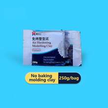 XIAJIAER 500g/250g White Air Drying Modeling Clay, Handmade DIY Cartoon Figure Sculpture Clay, Student Art Decoration Modeling Clay, Chagall Air Drying Sculpting Clay, Art Supplies - Single Piece - View 11