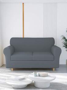 1 Set Plush Velvet 5-Seat Sofa Cover, Pet Friendly Slipcover For Home Living Room Bedroom