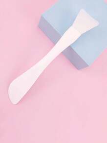 4/1 件装硅胶面膜刷带刮刀，二合一 DIY 泥面膜混合美容工具