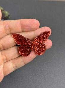 可爱休闲迷你亚克力蝴蝶发圈