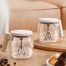 Taza De Agitación Automática Taza De Café Mezclar Café 400ml,Taza de autoagitación, Taza de café eléctrica con diseño de marcas de escala