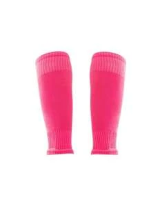 1 Coppia di protezioni per gambe da calcio professionali ad alta elasticità, design a singolo strato con tasche e fori di aerazione in rete traspirante