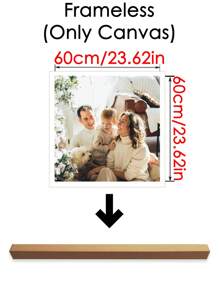 1pc Custom Picture With DIY Frame.Vibrant Personalized Anime, Movies, Family, Wedding, Friends, Pets, And Animal Picture Posters And Prints For Room Decoration - Frameless, High-Quality Materials,Used For Decorate Your Living Room Study Bedroom Garage Office,As Perfect Gift For Family Dinner,Children's Day,Family Member's Birthday,Valentine's Day,Unique Ideal Gifts For Your Lover,Best Friends Graduation