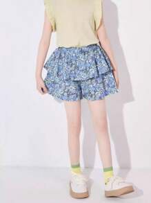 Girls Shorts Skirt, Thin Fabric, Children Shorts Outerwear Skirt, Toddler Half Body Skirt, Summer