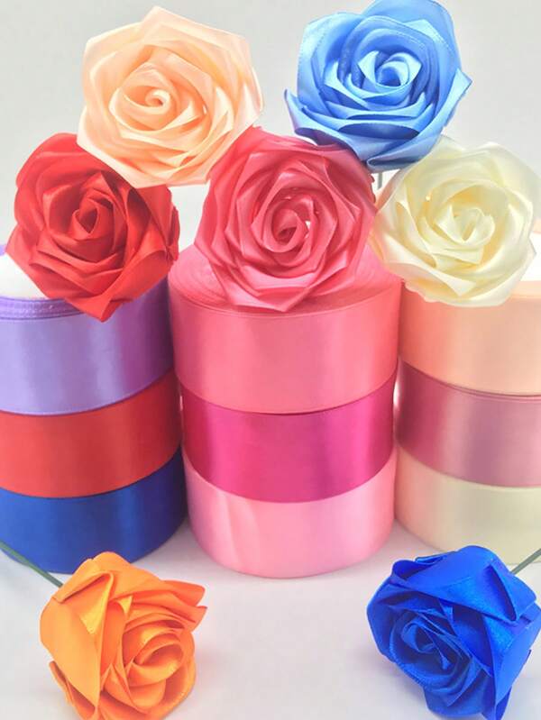 50/100 pétalos de rosa de seda hechos a mano, ramo de rosas eternas DIY, envío aleatorio con dos técnicas diferentes (estampado o prensado en caliente) para el Día de la Madre, el Día del Padre, Acción de Gracias, regalos festivos