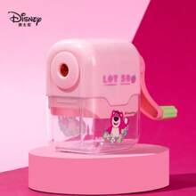 Disney 1个卡通削笔器，创意省力单孔削笔器，手持式削笔器，盒装学生文具，冰雪奇缘安娜、艾莎公主、蜘蛛侠（款式随机），返校季 - C - 查看 15