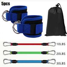 Fitness Ankle Straps-Ankle Strap For Cable Machine-Adjustable D-Ring,One Size Fit With Premium Padding, Glute Kickback Ankle Strap, Ankle Cable Straps For Workout, Booty Workout, Leg Extension, Hip Abductors & Lower Body Exercises.