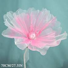 Decoração de Casamento Papoula e Flor de Seda, Papoula Artificial Grande para Exposições, Casa, Jardim ou Casamentos ao Ar Livre, Dia dos Namorados, Presente