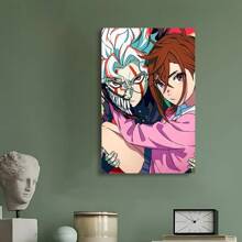 Framed Dandad Momo Ayase Anime Poster - Vibrant Wall Art,  , Perfect For Bedroom, Living Room, Or Hallway Decor, Anime Room Decoration | Vibrant Anime Poster | Detailed Character Design, Anime Wall Art