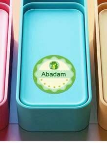 30-1000pcs 3cm/4cm/5cm/6cm/7cm/8cm Personalized Name Sticker Labels, Waterproof And Adhesive - Ideal For Labeling And Organizing Personal Items, Travel Accessories, And Outdoor Equipment, Custom Tags With Colorful Designs For Easy Spotting Gifts Birthday Graduation