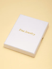 1pc 925 Silver Elegant Personal Single Zirconia Stone Necklace Chain, Suitable For Daily Wear