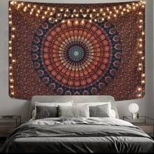 1 pezzo Arazzo da parete con mandala classico e colorato, adatto per decorazione di vacanze, casa, camera da letto, parete, soggiorno, decorazioni per la stanza