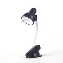 1 pieza Mini luz de libro con baterías, lámpara de lectura nocturna con brazo ajustable y pinza, luz para leer en la cama, luz de lectura por la noche y como iluminación de viaje al aire libre, lámpara de libro con pinza