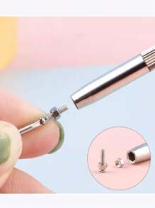 1 pezzo/2 pezzi Cacciavite multifunzione per occhiali, cacciavite piatto portatile, chiave esagonale 3 in 1 per montatura di occhiali