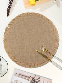 1/2/4 件波西米亚风格复古流苏餐垫，适合婚礼、派对、节日庆典、野餐、乡村聚会、生日晚宴