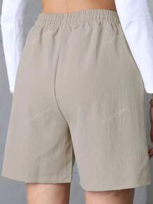 Pantaloncini estivi di nuova con grandi tasche, pantaloni casual