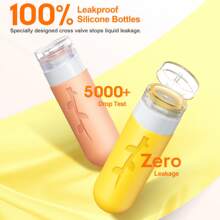 19pack Travel Set Travel Bottles For Toiletries, TSA Approved Silicone Size Containers For Toiletries, Refillable & Leakproof Travel Shampoo And Conditioner Bottles Skin Care Products Subpackage Container, Travel Necessities, Cosmetics Storage Bottle, Mini Capsule Shape, Travel Container, Magnetic Suction Fitting, Portable Subpackage Container, Reusable, Suitable For Travel, Outdoor Camping, Business Outing, School And Other Scenarios, Suitable For Lotion, Face Cream, Moisturizing Cream, Shampoo, Shower Gel, Hair Conditioner And Other Gifts For Mothers, Girlfriends, Girls - 彩色 - 查看 6