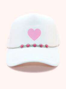 1 件西部绿松石牛仔女孩帽链，Howdy Giddy Up 牛仔女孩风格卡车帽链