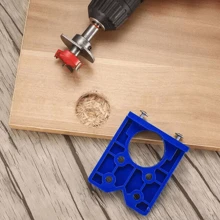 35mm For Kitchen Cabinet Doors Concealed Hinge Hole Jig+Saw Drill Bit Tool Set - Multicolor - View 6