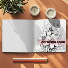 1 Adorable y reconfortante libro para colorear para adultos y adolescentes, 24 páginas, con adorables personajes animales, para aliviar el estrés. Día de la Madre, Regalo para mamá, Regreso a clases, Útiles escolares