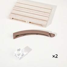 5 Stücke/2 Stücke/1 Stück elegante einfarbige Bananen Haarclips, Hochsteckfrisur Fixator, Twist Klauen, große matte Bananen Haarclips, rutschfeste Haarclips, Dutt Maker, minimalistisch leichte Kunststoff Bananen Haarclips, für den täglichen Gebrauch, starke Pferdeschwanz Fixierung, geeignet für dickes, dünnes, lockiges Haar, zum Tragen, für Partys, Arbeit, Reisen, Badezimmer, ideales Geschenk für Familie und Freunde, Valentinstag, Geburtstag, Neujahr, Partyartikel Rückkehr zur Schule