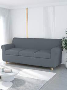1 Set Plush Velvet 5-Seat Sofa Cover, Pet Friendly Slipcover For Home Living Room Bedroom