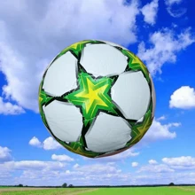 PVC No.2 Star Shaped Soccer Ball, Fashionable & Practical Multipurpose - Multicolor - View 4