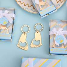 Zestaw otwieraczy do butelek w kształcie breloczka o długości 12 stóp (3,6 m) na baby shower, aby goście mogli ujawnić płeć i preferencje, przyjęcia urodzinowe, wydarzenia z wręczaniem prezentów, prezenty walentynkowe, artykuły kuchenne i barowe, upominki na przyjęcia - Wielokolorowe - Zobacz 7