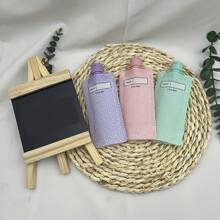 6 confezioni da 90ml di dispenser da viaggio in plastica per articoli da toeletta - contenitori liquidi in piedi a prova di perdite per shampoo, balsamo, lozione, bagnoschiuma | Plastica, inodore, senza lattice, per il ritorno a scuola