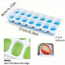 1/4pcs Silicone Ice Cube Mold, Kitchen Stuff, Kitchen Gadgets 00004pcs, Ice Cube Trays, Easy-Release Silicone & Flexible 14-Ice Cube Trays With Spill-Resistant Removable Lid, For Cocktail, Freezer, Stackable Ice Trays With Covers Ice Cube Tray Ice Cube Ice Cube Squishy Ice Cube Mold Ice Cube Mould