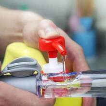 Slouchy Dishwashing Brush, Soap Dispenser Scrubber Brush, Self-Filling Long Handle Pot Scrubber Brush Kitchen Scrubber Brush Crafts Non-Stick Oil Scrubber Brush Cleaning Brush, Hydraulic Leak Proof Sealed Pot Brush, Replaceable Brush Heads And Sponge Heads, 2025 New Kitchen Dish Brushes, Efficient Kitchen Cleaning Tools