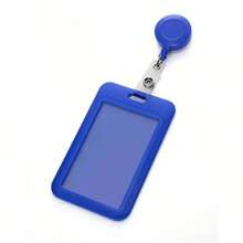 1 قطعة حامل بطاقات بلون أحادي بسيط مع مشبك قابل للسحب وأكمام للبطاقات، هدايا لحامل البطاقات، محفظة، حامل بطاقة الهوية، حامل بطاقة الائتمان، للنساء - متعدد الألوان - مشاهدة 17