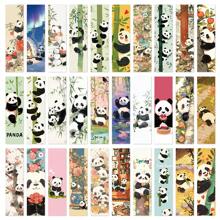 30pcs Cute Panda Shaped Bookmarks, Creative Design For Marking Books And Decorating Notes, Ideal Gift For Lovers
