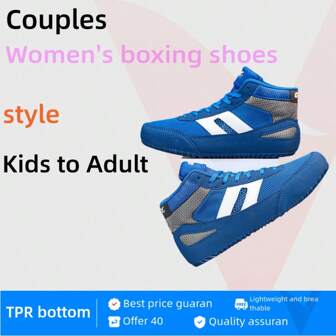 2024 Professional Boxing Shoes New Quality Choice, Comfortable And Non-Slip, Help Your Every Wonderful Fight.